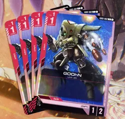 Gundam Card Game GOOhN GD01-062 C Playset Of 4 Newtype Rising - Image 1