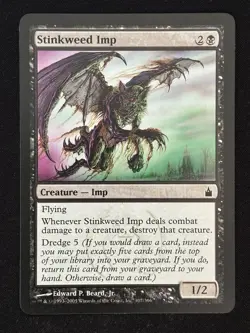 1x MTG Stinkweed Imp - Ravnica: City of Guilds (RAV) #107 - Magic the Gathering - Image 1