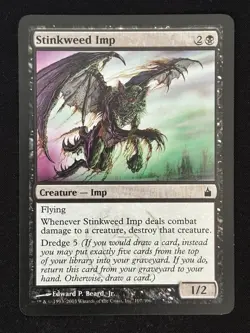 1x MTG Stinkweed Imp - Ravnica: City of Guilds (RAV) #107 - Magic the Gathering - Image 3