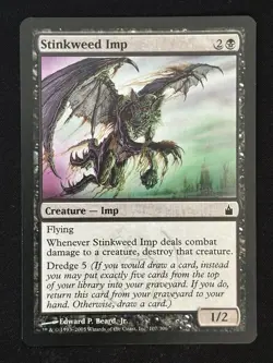 1x MTG Stinkweed Imp - Ravnica: City of Guilds (RAV) #107 - Magic the Gathering - Image 5