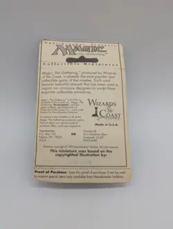 MTG Heartbreaker Miniature Pewter Crushed Bubble NIB #9137 Brothers of Fire #1 - Image 3