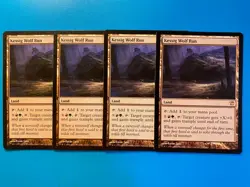 MTG 4x Kessig Wolf Run # 243 Innistrad Modern Magic the Gathering x4 NM - Image 1
