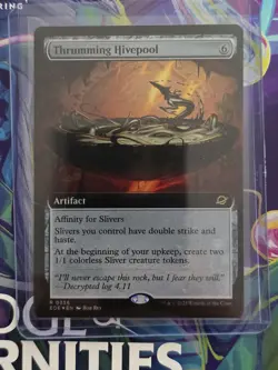 Thrumming Hivepool (Foil Extended Art) - MTG - Edge of Eternities - Near Mint - Image 2