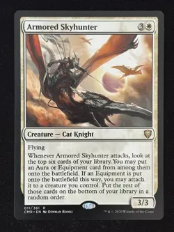 1x MTG Armored Skyhunter - Commander Legends (CMR) #11 - Magic the Gathering - Image 1