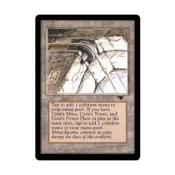 WOTC MtG Antiquities Urza's Mine - Pulley (C) Fair - Image 1