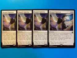 MTG 4x Regna's Sanction # 30 Battlebond Magic the Gathering x4 NM - Image 1