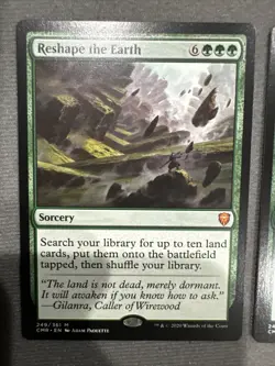 Reshape The Earth X2 Mtg Lot Commander Legends Nm Near Mint - Image 2
