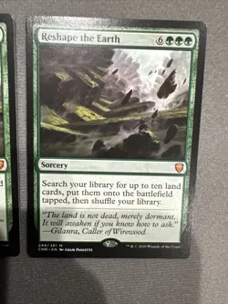 Reshape The Earth X2 Mtg Lot Commander Legends Nm Near Mint - Image 4