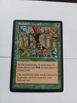 MTG Eladamri's Vineyard from Tempest Light Play Condition ●25 - Image 3