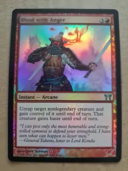 MTG - Blind with Anger - Foil - Champions of Kamigawa - 156 - Image 1