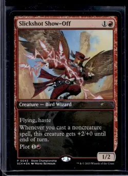 Slickshot Show-Off X1 Mtg Store Championship Promo Nm Foil - Image 1