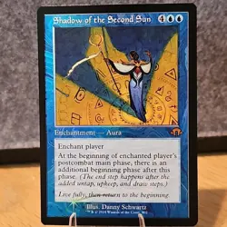 MTG Shadow of the Second Sun Modern Horizons 3 Foil Retro Frame #402 NM Fresh - Image 1