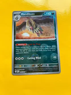 Mandibuzz Pokeball Holo Rare 064/086 - Pokemon TCG - BB WF - Pack Fresh / NM - Image 1