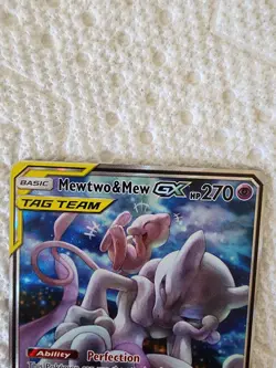 Pokemon TCG Mewtwo & Mew GX SM191 Promo Holo Tag Team - Image 4