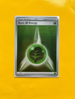 Pokemon - SVE017 - Basic Grass Energy - Holo - White Flare/Black Bolt - Image 1