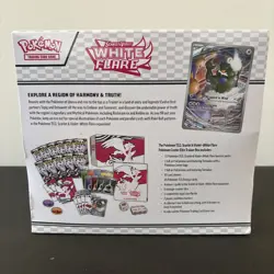 Pokemon-Black Bolt & White Flare Pokemon Center Elite Trainer Boxes ETB Sealed - Image 3