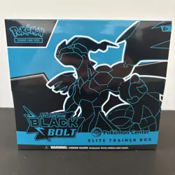 Pokemon-Black Bolt & White Flare Pokemon Center Elite Trainer Boxes ETB Sealed - Image 4