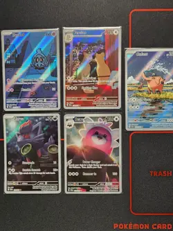 Pokemon Shrouded Fable Lot of 5 Illustration Rares- Persian, Duskull, Zorua, Etc - Image 1
