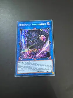 Unchained Abomination 1st Edition MP20 EN175 Prismatic Secret Yugioh Card TCG - Image 2