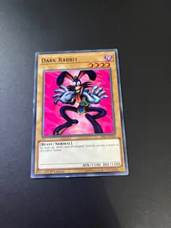 SS01-ENC04 Dark Rabbit Common 1st Edition Yugioh Card TCG - Image 1