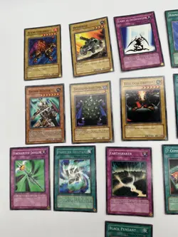 14 Yugioh TCG 1996 Card Lot - All 1st Edition Cards - 1 Holo Black Pendant MINT - Image 2