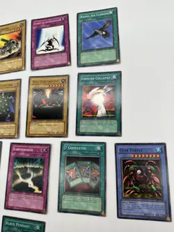 14 Yugioh TCG 1996 Card Lot - All 1st Edition Cards - 1 Holo Black Pendant MINT - Image 3