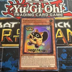 Yugioh Cooky Yummy JUSH-EN017 Ultra Rare 1st Edition NM In Hand - Image 1