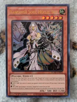 Vanquish Soul Hollie Sue DUAD-EN022 UR Duelist's Advance NM 1st Ed YUGIOH - Image 1