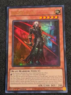 Yugioh K9-∅∅ Lupis JUSH-EN034 Ultra Rare 1st Edition NM In Hand - Image 1