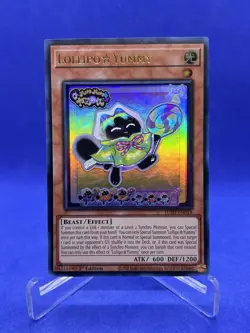Yugioh! Lollipo Yummy JUSH-EN018 Ultra Rare 1st Edition NM In Hand - Image 1