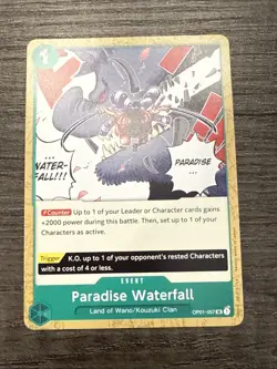 One Piece Card Game: Paradise Waterfall. OP01-057 UC - Image 1