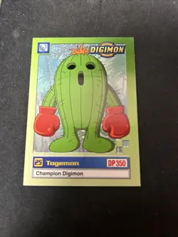 Togemon 1999 Upper Deck Digimon Card - Image 1