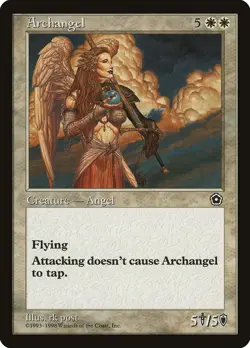 Archangel Portal Second Age PLD White Rare MAGIC THE GATHERING CARD ABUGames - Image 1