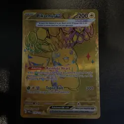 Pikachu ex 179/131 Prismatic Evolutions Hyper Rare Full Art Pokemon Card NM - Image 1