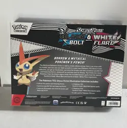 Pokemon Black Bolt White Flare Unova Victini Collection Box NEW Sealed RARE card - Image 2