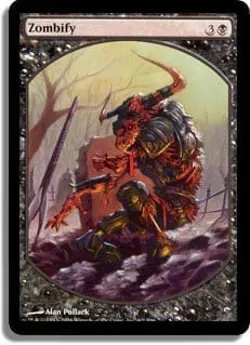 Zombify (Player Rewards Textless) Promo NM Sorcery Special MAGIC CARD ABUGames - Image 1