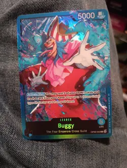 Buggy Leader OP09 One Piece Card Game Emperors in the New World - Image 1