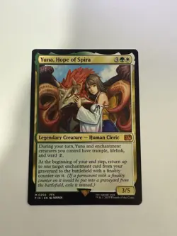 Yuna Hope of Spira Final Fantasy Regular Card Magic: The Gathering - Image 1