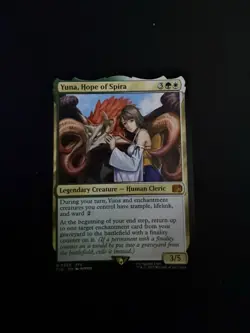 Yuna Hope of Spira Final Fantasy Regular Card Magic: The Gathering - Image 1