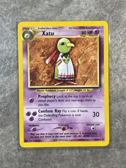 Xatu 52/111 Pokemon TCG Neo Genesis Vintage WOTC Card Regular (Light Play) 1 - Image 1