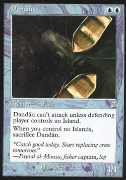 MTG English Dandan NM Normal Time Spiral Time Shifted - Image 1