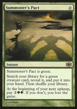 MTG English Summoner's Pact NM Normal Futuresight - Image 1