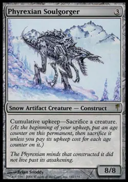 MTG English Phyrexian Soulgorger NM Normal Coldsnap - Image 1