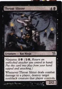 MTG English Throat Slitter NM Normal Betrayers of Kamigawa - Image 1