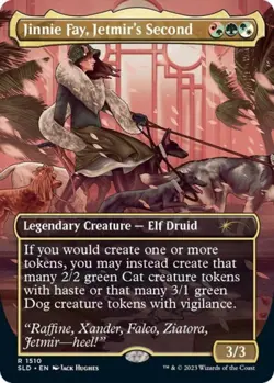 MTG English Jinnie Fay, Jetmir's Second NM Foil Secret Lair - Image 1