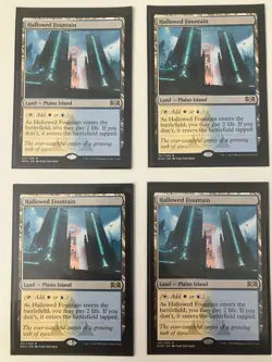 4x Hallowed Fountain - Ravnica Allegiance - NM/LP - MTG Playset - Image 1