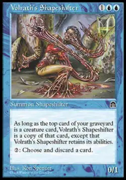 Volrath's Shapeshifter - Heavy Play MTG Stronghold - Image 1