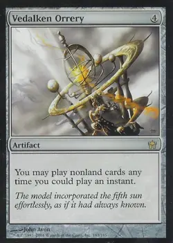 Vedalken Orrery - Heavy Play MTG Fifth Dawn - Image 1