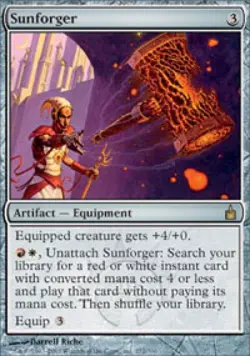 Sunforger - Heavy Play MTG Ravnica - Image 1