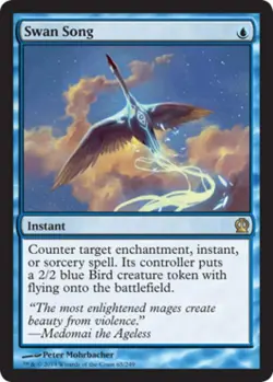 Swan Song - Heavy Play MTG Theros - Image 1